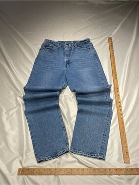 Levi’s Premium Big E Straight Leg Jeans Women’s W29 L29 Medium Wash Denim